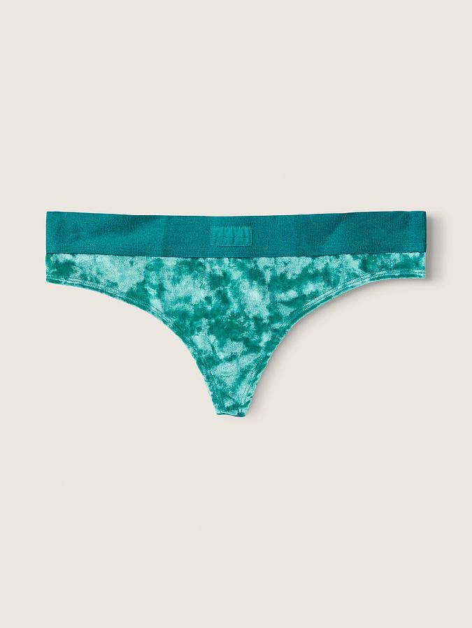 Velvet Thong Panty image number 0
