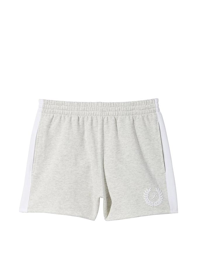 Ivy Fleece Relaxed Campus Shorts image number 2