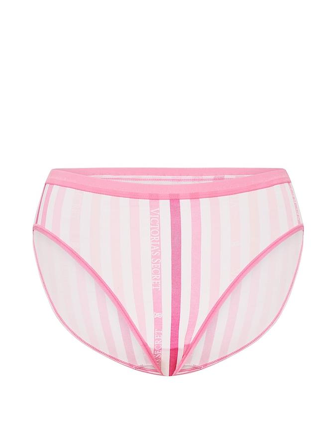 Stretch Cotton High-Leg Brief Panty image number 2