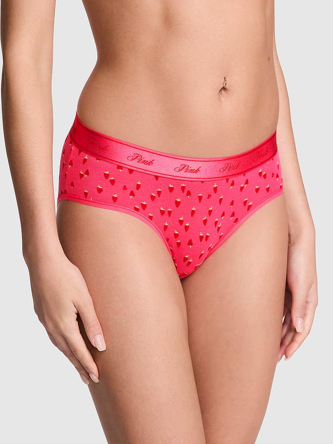 Logo Cotton Hiphugger Panty