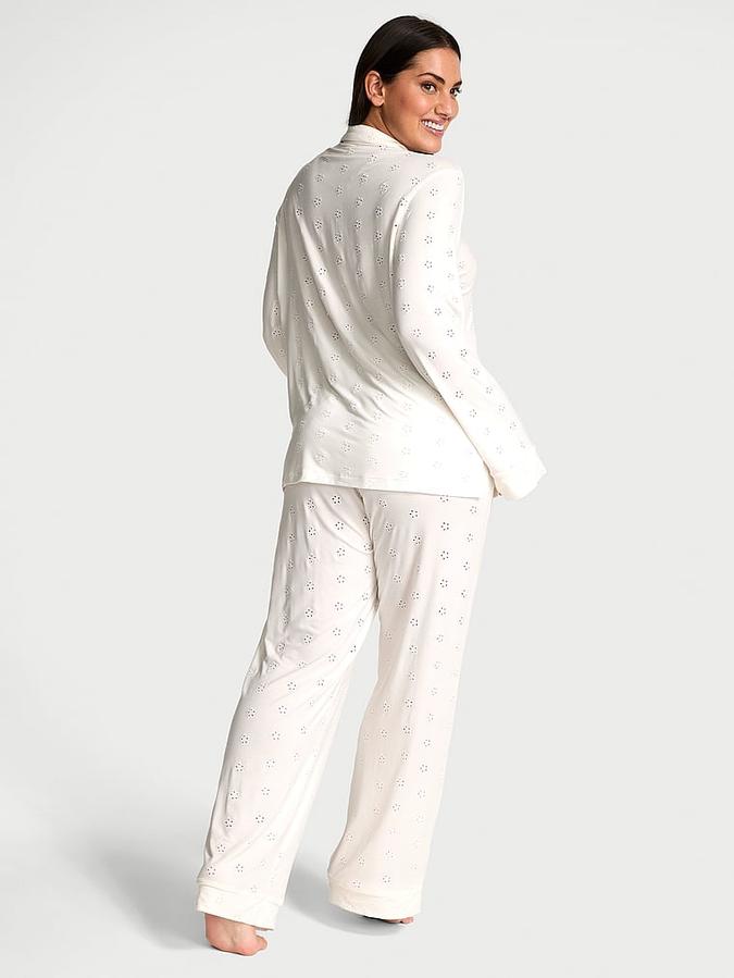 Modal Soft Long Pajama Set image number 1