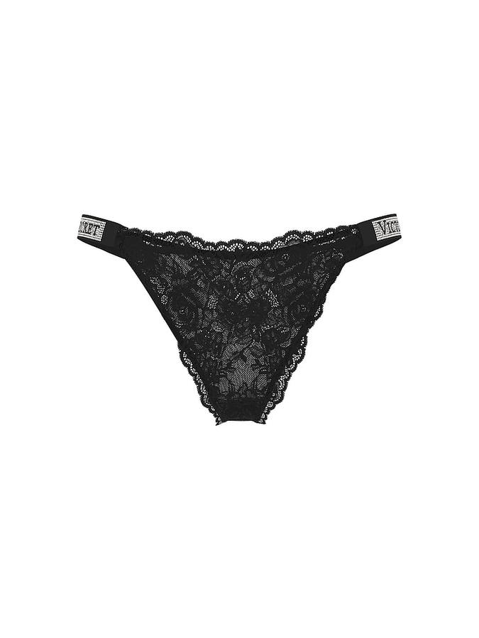 Shine Strap Brazilian Panty