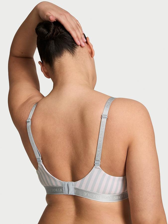 Cotton Lightly Lined Demi Bra image number 1