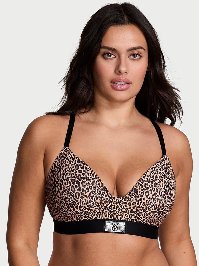 Shine Patch Lightly Lined Wireless Bra