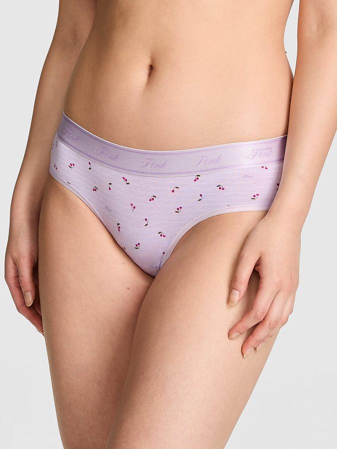 Logo Cotton Hiphugger Panty