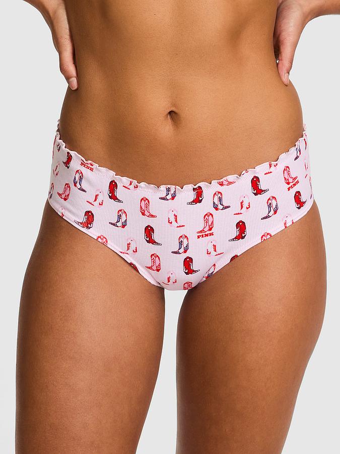 Cotton Back-Tie Cheeky Panty image number 0
