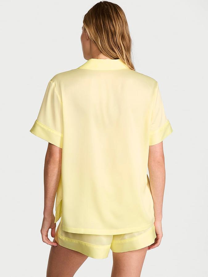 Signature Satin Short Pajama Set