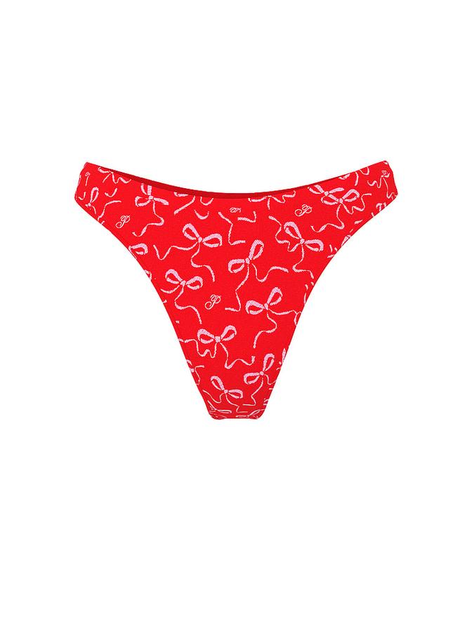 Seamless High-Leg Thong Panty image number 2