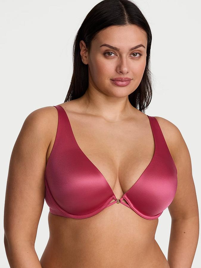 Smooth Lightly Lined Plunge Bra