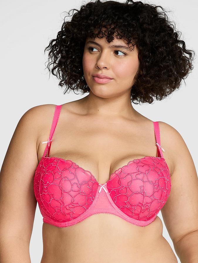 Wink Push-Up Balconette Bra image number 0