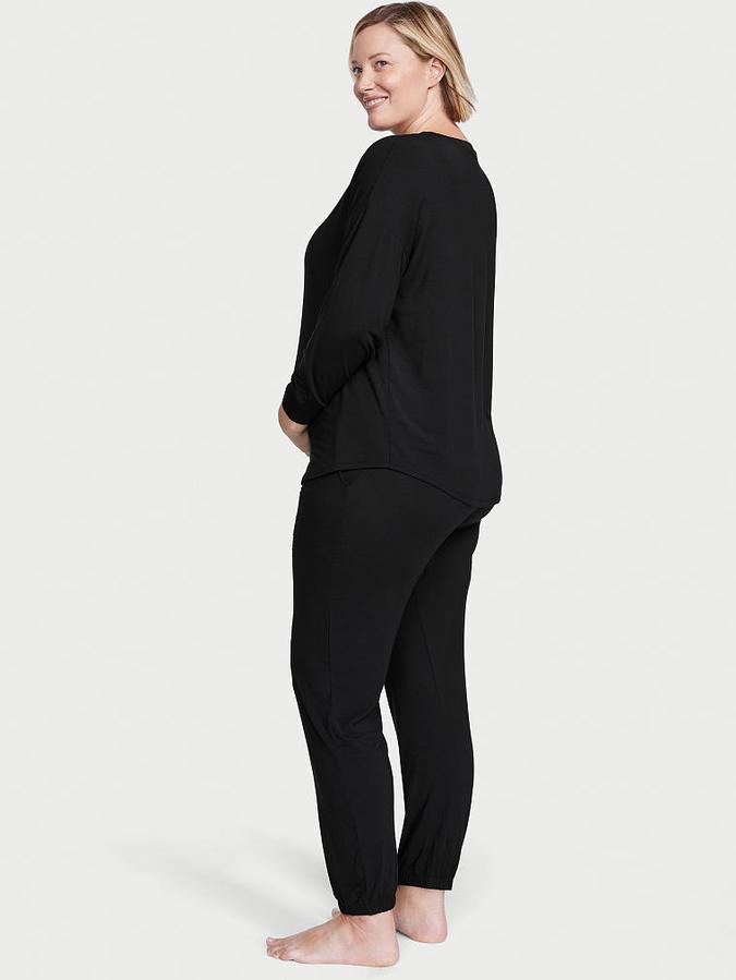 Modal Crewneck Jogger Set image number 1