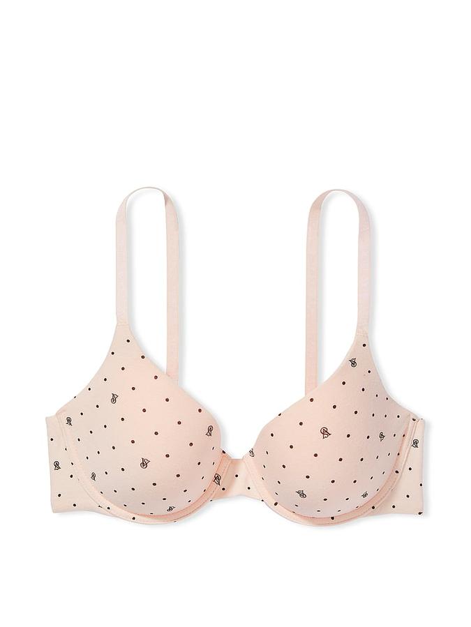 Cotton Lightly Lined Demi Bra image number 2