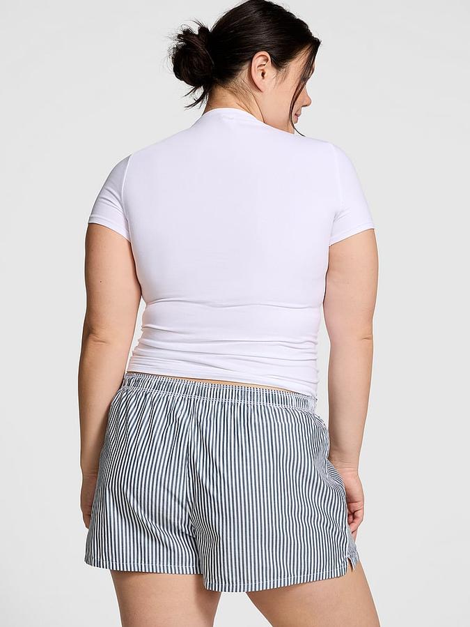 Cotton Poplin Boxer Shorts image number 1