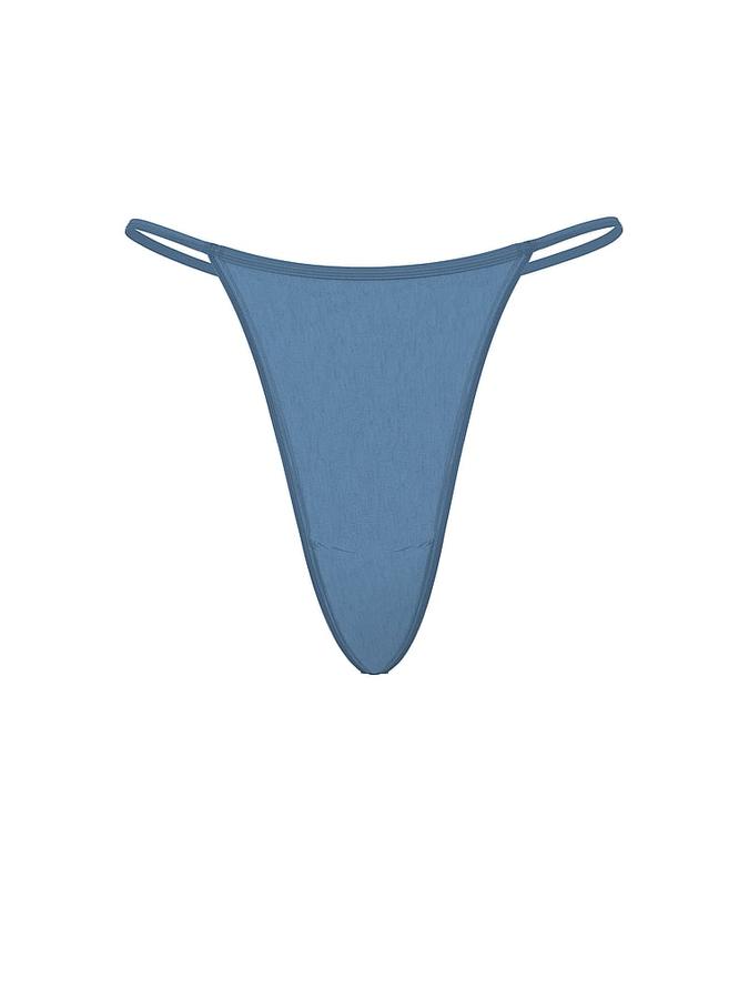 Stretch Cotton V-String Panty