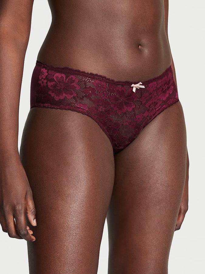 Lace-Front Hiphugger Panty
