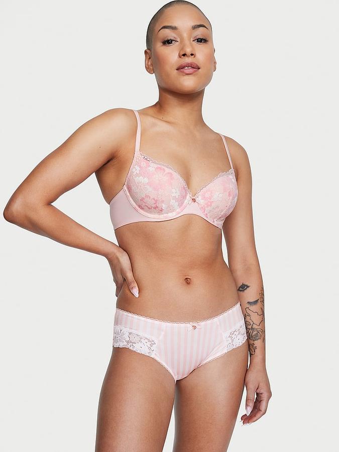 Lace Lightly Lined Demi Bra image number 3