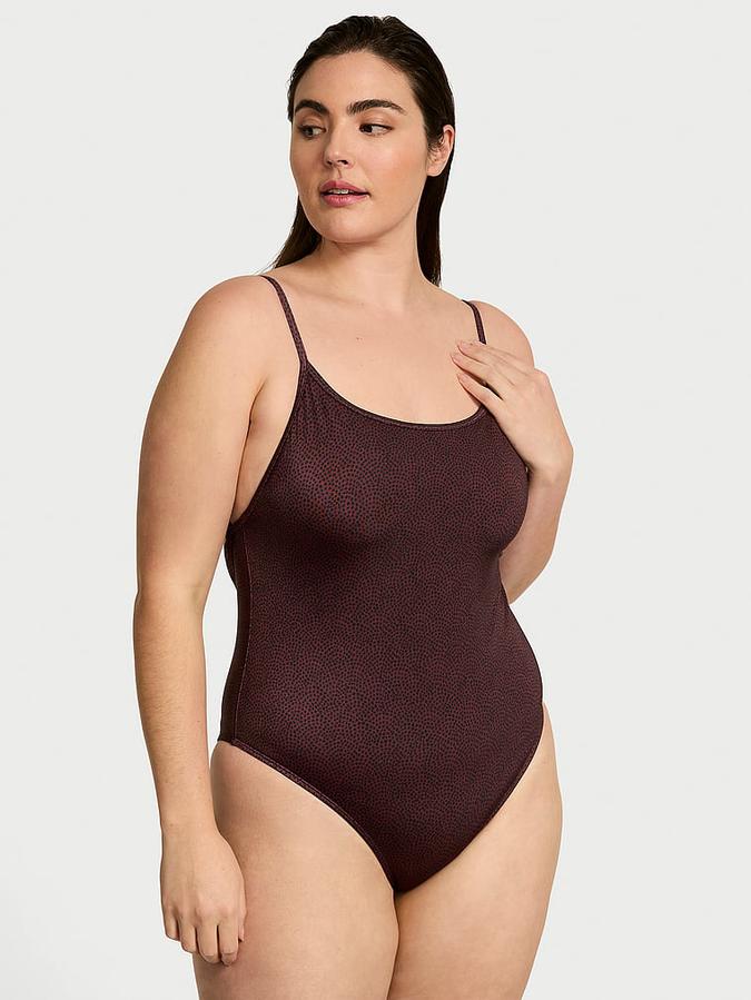 VS Archives Strappy Hardware Cheeky One-Piece Swimsuit image number 0