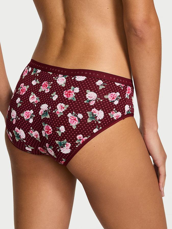 Stretch Cotton Hiphugger Panty