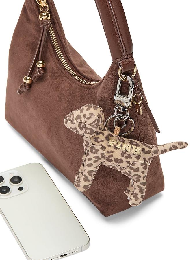 Multicolor Micro Dog Keychain Charm Micro Dog Keychain Charm