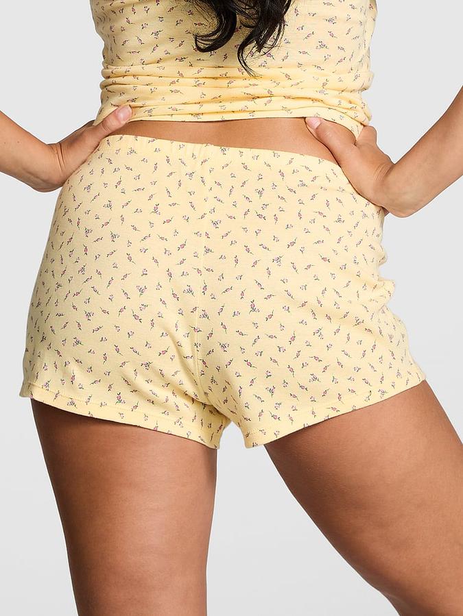 Spill-the-Tea Cotton Shorts image number 1