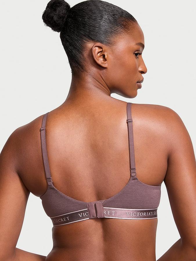 Cotton Lightly Lined Wireless Bra image number 1