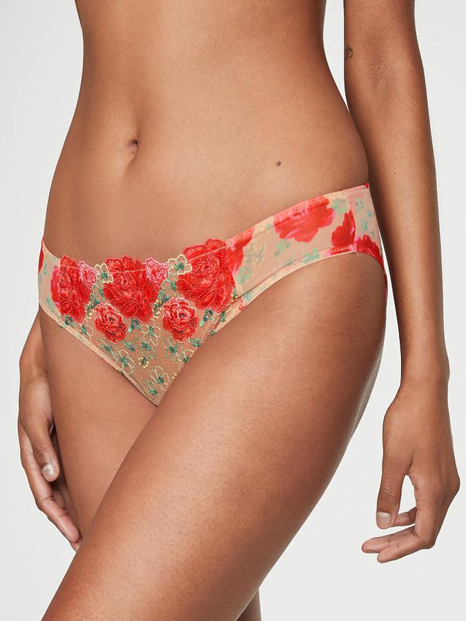 Floral Embroidery Cheekini Panty image number 0
