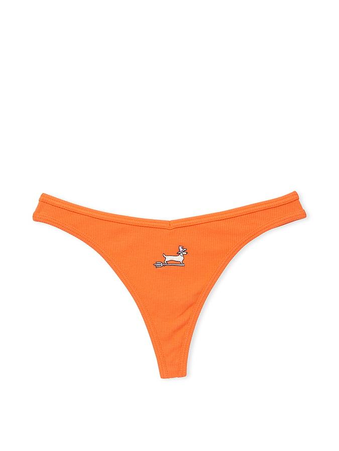 Cotton Thong Panty image number 1