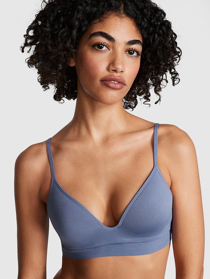 Seamless Wireless Push-Up Bralette image number 0