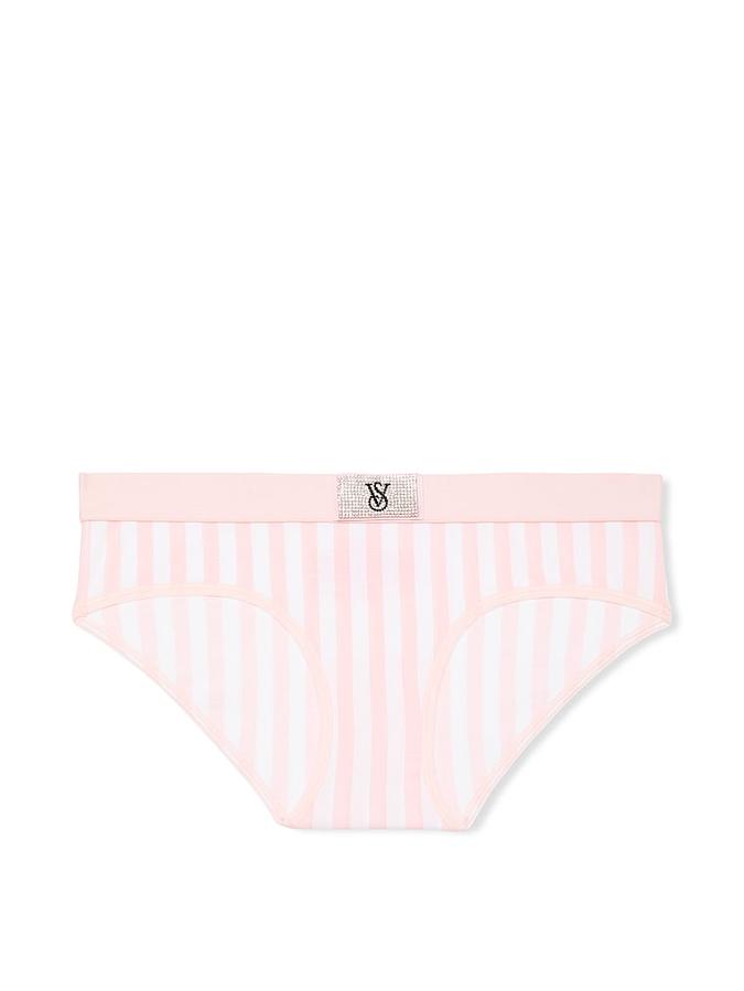 Logo Cotton Shine Patch Hiphugger Panty image number 0