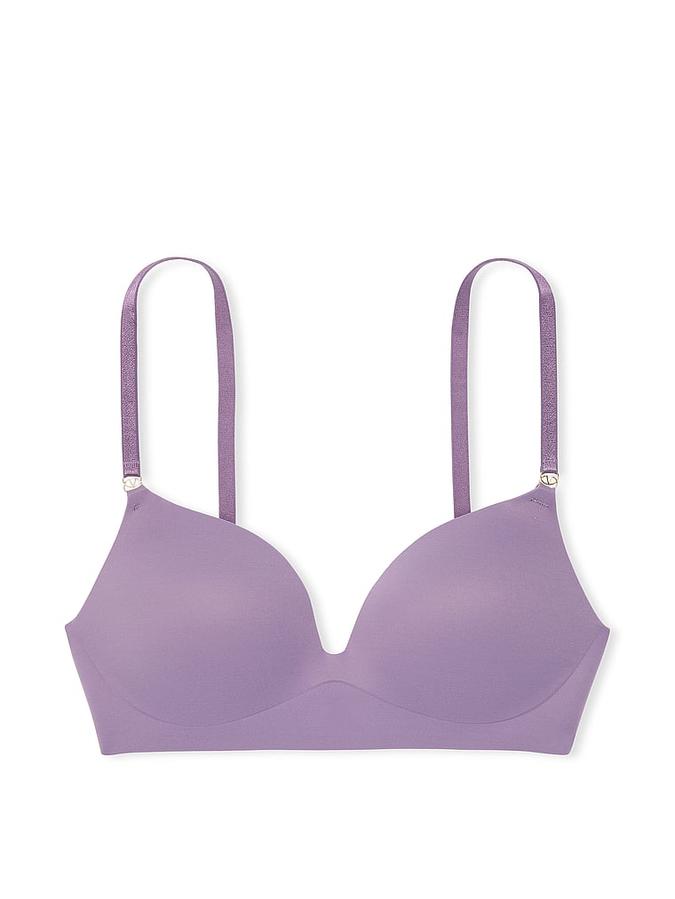 Smooth Wireless Push-Up Plunge Bra image number 2
