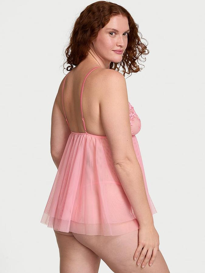 Pretty Petals Flyaway Heart Babydoll Set image number 1