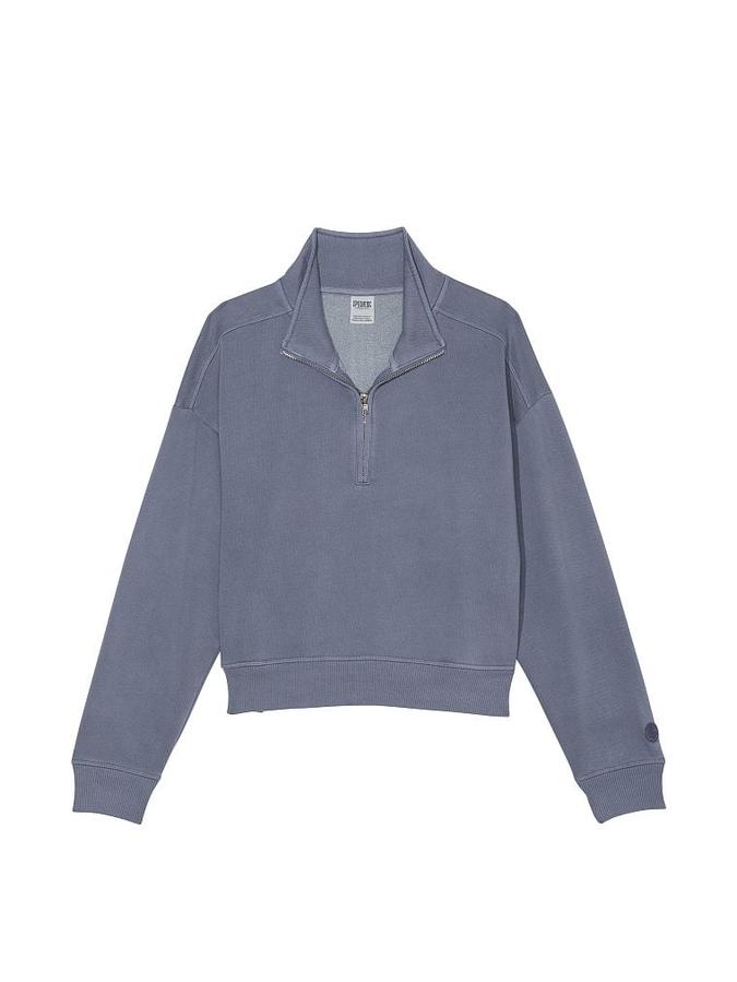 Premium Fleece Half-Zip Sweatshirt image number 2