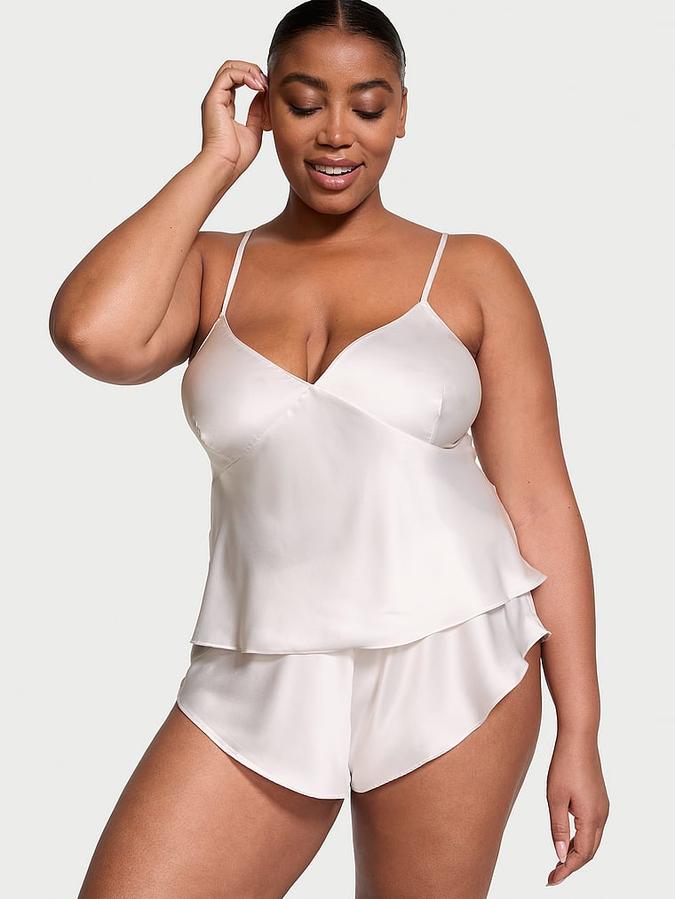 Satin Cami & Shorts Set image number 0