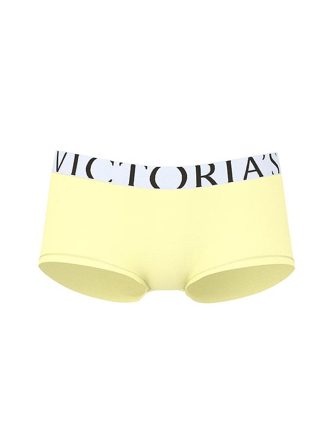 Exploded Logo Cotton Boyshort Panty