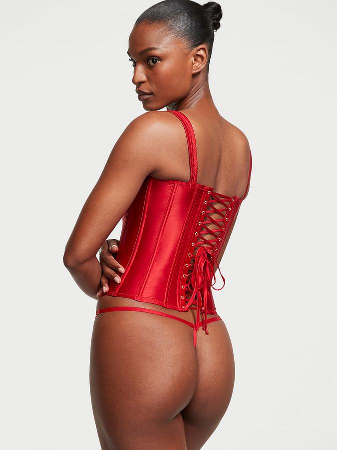 Classic Silk Corset Set image number 1