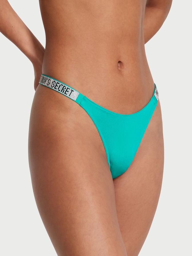 Shine Strap Thong Panty image number 0
