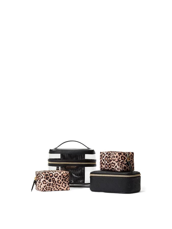 The Victoria 4-In-1 Train Case Cheetah image number 2
