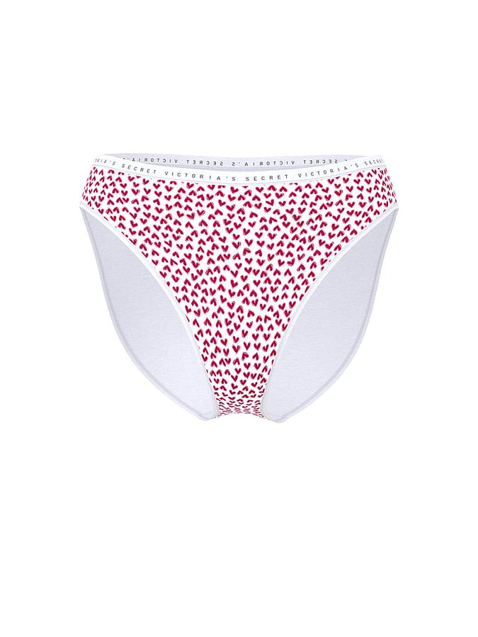 Stretch Cotton High-Leg Brief Panty image number 2