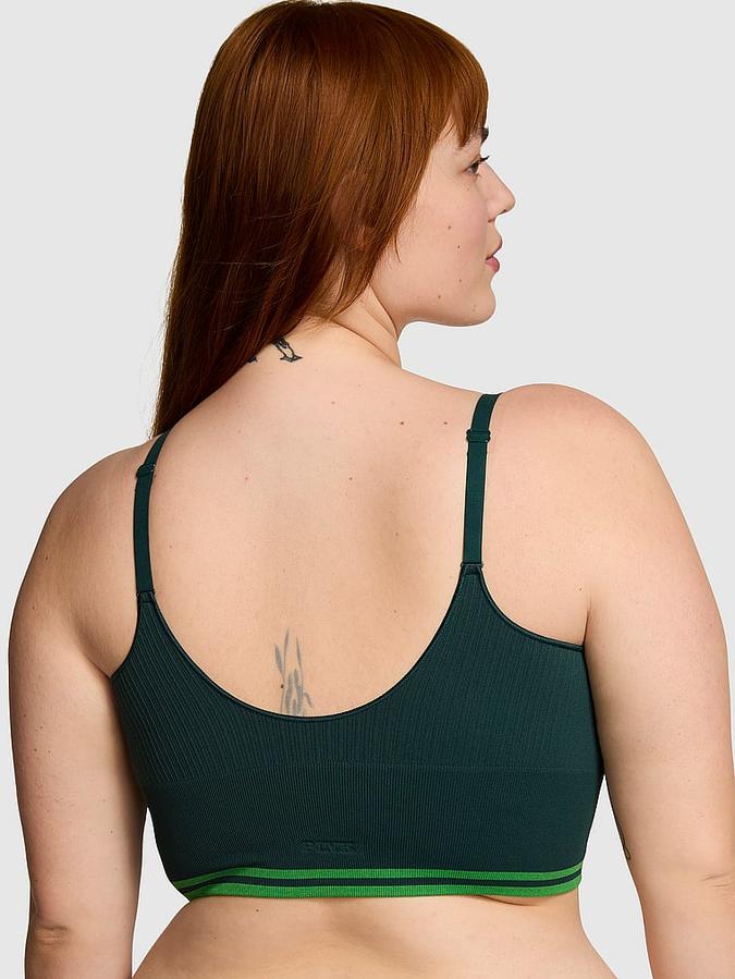 Seamless Longline Sports Bra image number 1