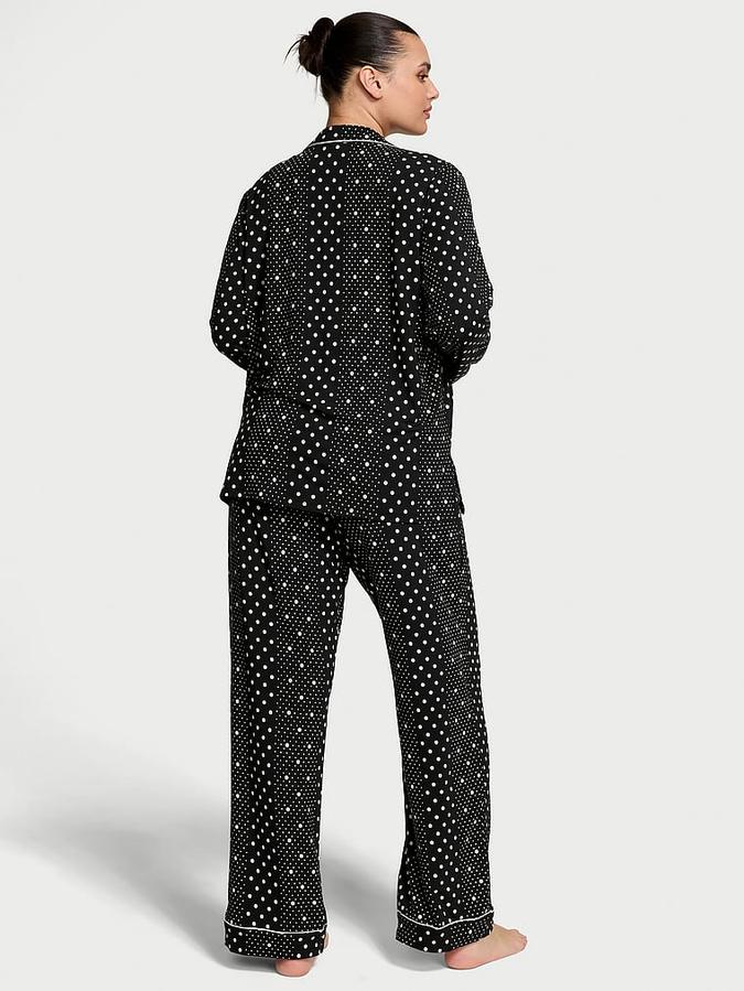 Modal Soft Long Pajama Set image number 1