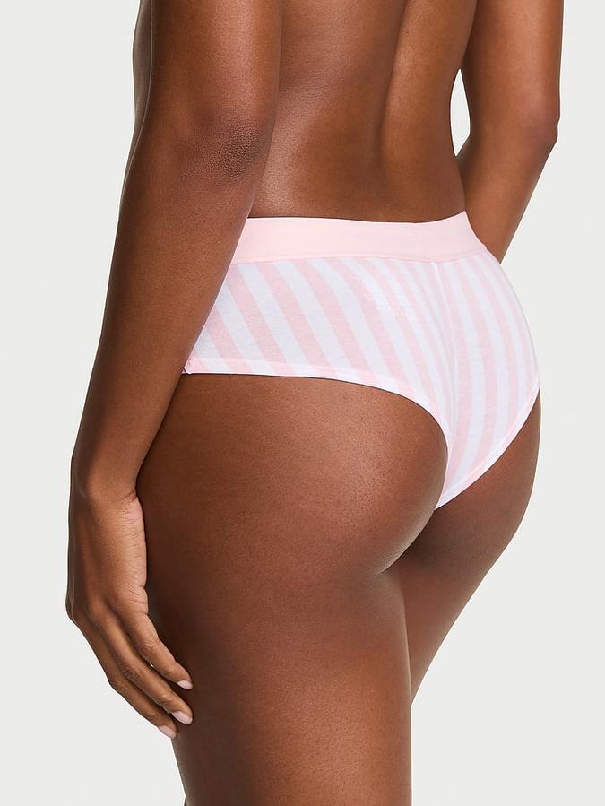 Logo Cotton Cheeky Panty