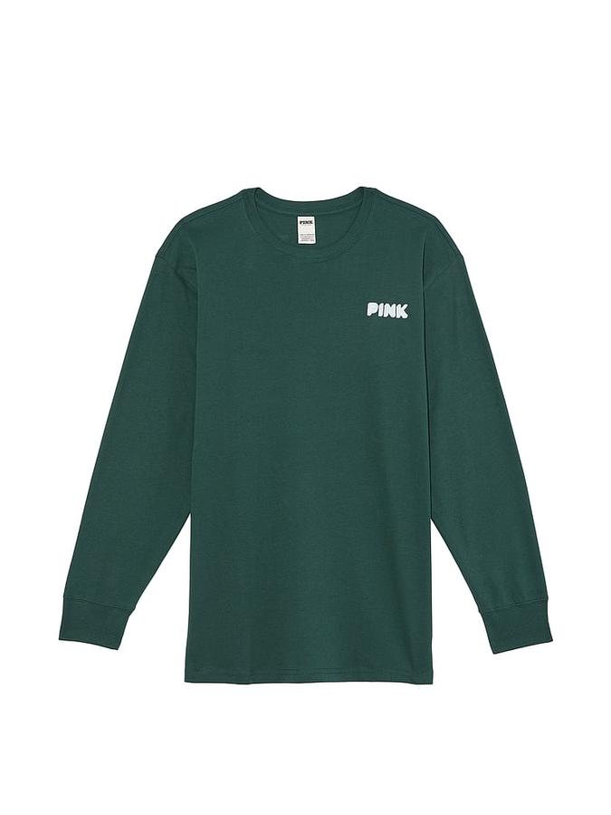 Campus Cotton Long-Sleeve Tee image number 0