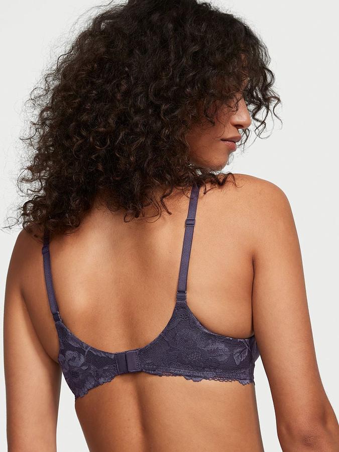 Perfect Shape Push-Up Lace-Trim Bra image number 1