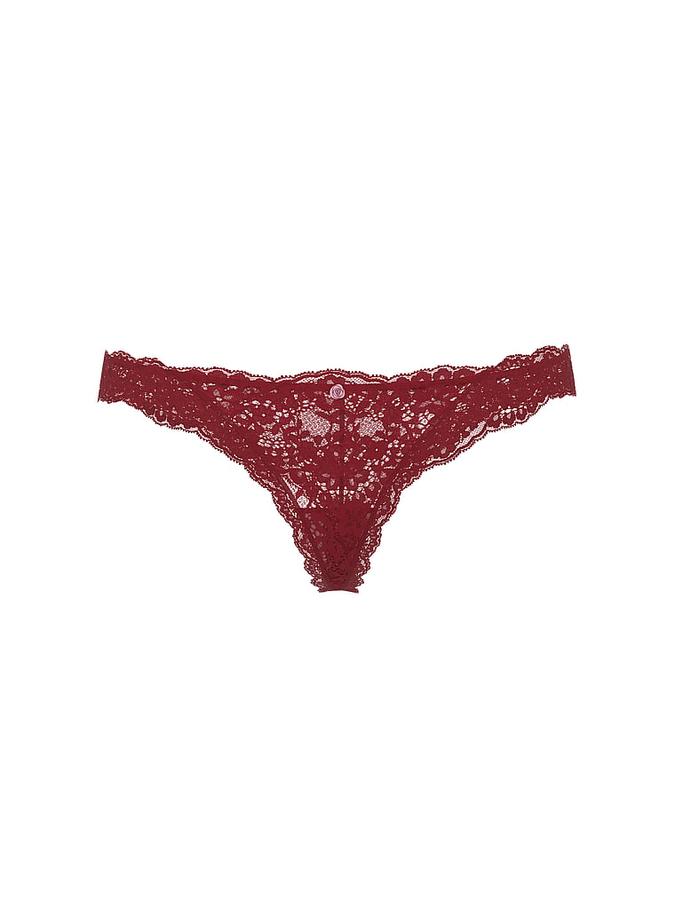 Lace Thong Panty image number 2