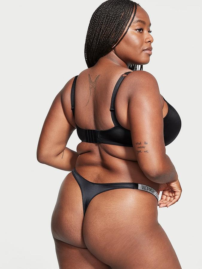 Shine Strap Thong Panty image number 1