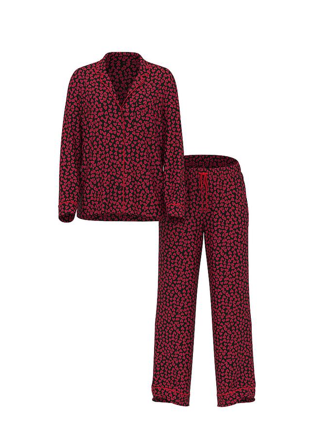SoSoft&trade; Modal Long Pajama Set image number 2
