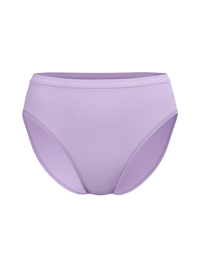 Stretch Cotton High-Leg Brief Panty image number 2