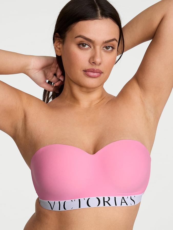 The CoolBra&trade; Lightly Lined Balconette Strapless Bra