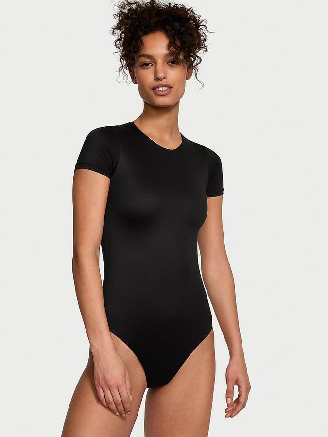 Feathersoft Essentials Short-Sleeve Bodysuit image number 0