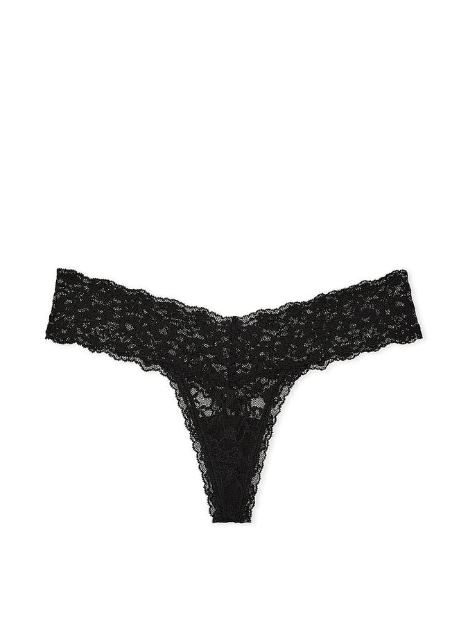 Lace Thong Panty image number 2